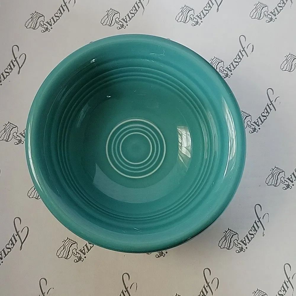 Fiestaware Fiesta Small Ceramic Bowl Dish Fruit Salsa Turquoise Container